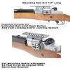 G&G GGG-1519BD Ruger Mini-14 Sidex 40mm Mount - Silver view 2