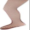 Capezio girls Professional Fishnet Seamless Tight Hosiery, Java, Large-X-Large US view 1