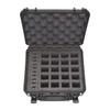 25 Pistol Magazine Hard Case, DORO 0907-6, MyCaseBuilder Custom Foam Insert - Waterproof, Heavy Duty - Tactical Gun/Firearm Ammunition Holder, 10 x 9.6 x 6.5 Inch, Black view 3