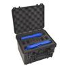 2 Pistol 6 Magazine Gun Case Storage | Doro Waterproof Double Pistol Case with Custom Mycasebuilder Foam Insert | Hard Gun and Magazine Case | Tactical and Firearms Holder view 1