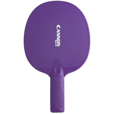Cannon Sports Unbreakable Table Tennis Paddles - Waterproof & Weather Resistant Table Tennis Rackets for Indoor & Outdoor Use  Textured Easy Grip Handle  Multiple Color Options (Purple)
