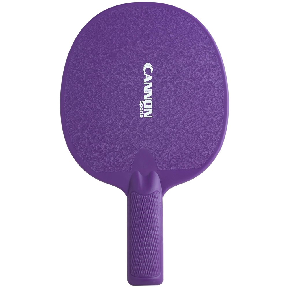 Cannon Sports Unbreakable Table Tennis Paddles - Waterproof & Weather Resistant Table Tennis Rackets for Indoor & Outdoor Use  Textured Easy Grip Handle  Multiple Color Options (Purple)