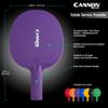 Cannon Sports Unbreakable Table Tennis Paddles - Waterproof & Weather Resistant Table Tennis Rackets for Indoor & Outdoor Use  Textured Easy Grip Handle  Multiple Color Options (Purple) view 2