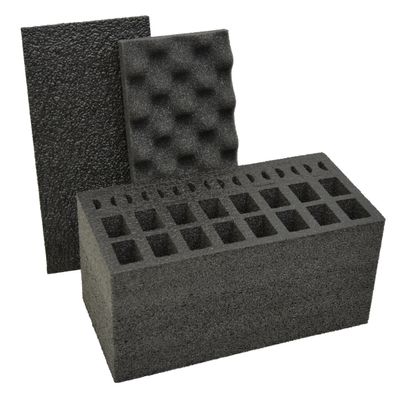 MY CASE BUILDER 24 Pistol Magazine Foam Insert | Ammunition Mag Storage for .50 Caliber Ammo Cans - 3 Piece Set Pre-Cut Military Grade Polyethylene Foam (Ammo Can Not Included)