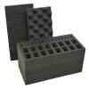 MY CASE BUILDER 24 Pistol Magazine Foam Insert | Ammunition Mag Storage for .50 Caliber Ammo Cans - 3 Piece Set Pre-Cut Military Grade Polyethylene Foam (Ammo Can Not Included) view 1