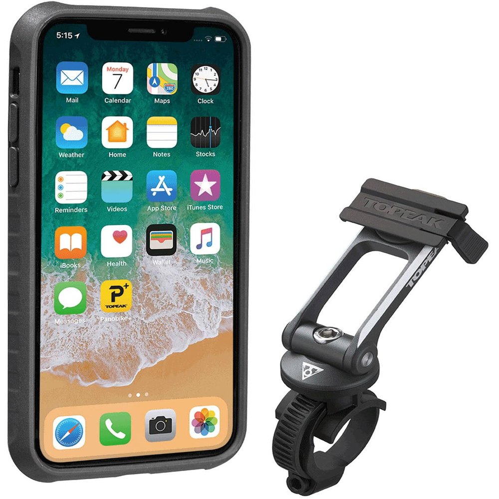 Topeak Unisex - Adult Smartphone Cases: RideCase, Black, 5.5"