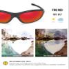 BLAZERBUCK Anti-salt Polarized Replacement Lenses for Oakley Encounter OO9091 - Fire Red view 3