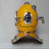 Royalexports Madeavel US Navy Antique Yellow Diving Helmet US Navy Anchor Engineering Divers Helmet Replica view 3