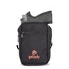 Grizzly's WiLDERNESS Pistol Protection Case, Super Padded Protective Case, Fits Medium and Full Size Pistols. Interior Mesh Pockets. Protect Your SURVIVAL Gear. Will fit on belt or in gear bag view 4