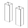 Ground Sleeves for 4" Square Outdoor Volleyball Posts Portable Volleyball Sets [Beach or Standard] | Volleyball Training Equipment - Volleyball Posts view 1