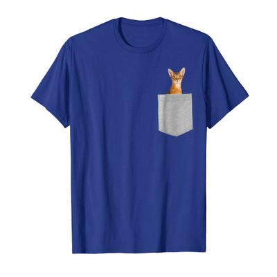 Abyssinian Cat In Your Pocket T-Shirt