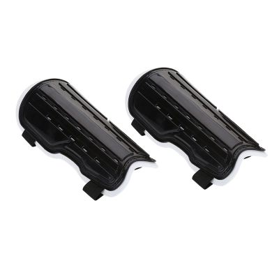 Dioche Soccer Shin Guards, Adults Breathable Shockproof Soccer Sports Shin Pad Adjustable Football Leg Protective Guards Protective Gear (1Pair)(Black)
