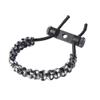 ZSHJGJR Archery Bow Wrist Sling Braided Archery Adjustable Bow Strap Wrist Sling for Compound Bow Hunting Shooting Accessories (Black & White) view 1