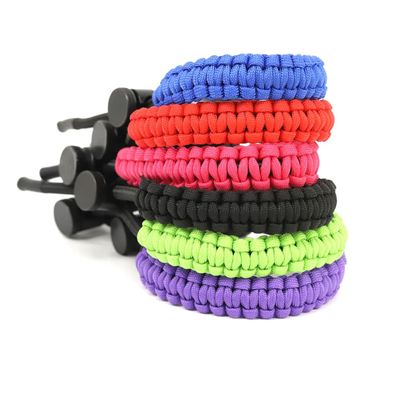 ZSHJGJR Archery Bow Wrist Sling Braided Archery Adjustable Bow Strap Wrist Sling for Compound Bow Hunting Shooting Accessories (red)