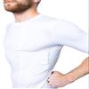 LOVESLF Tights Concealed Carry Crew Neck Tshirt/CCW Tactical Clothing/Concealed Clothing REF. (M, White) view 3