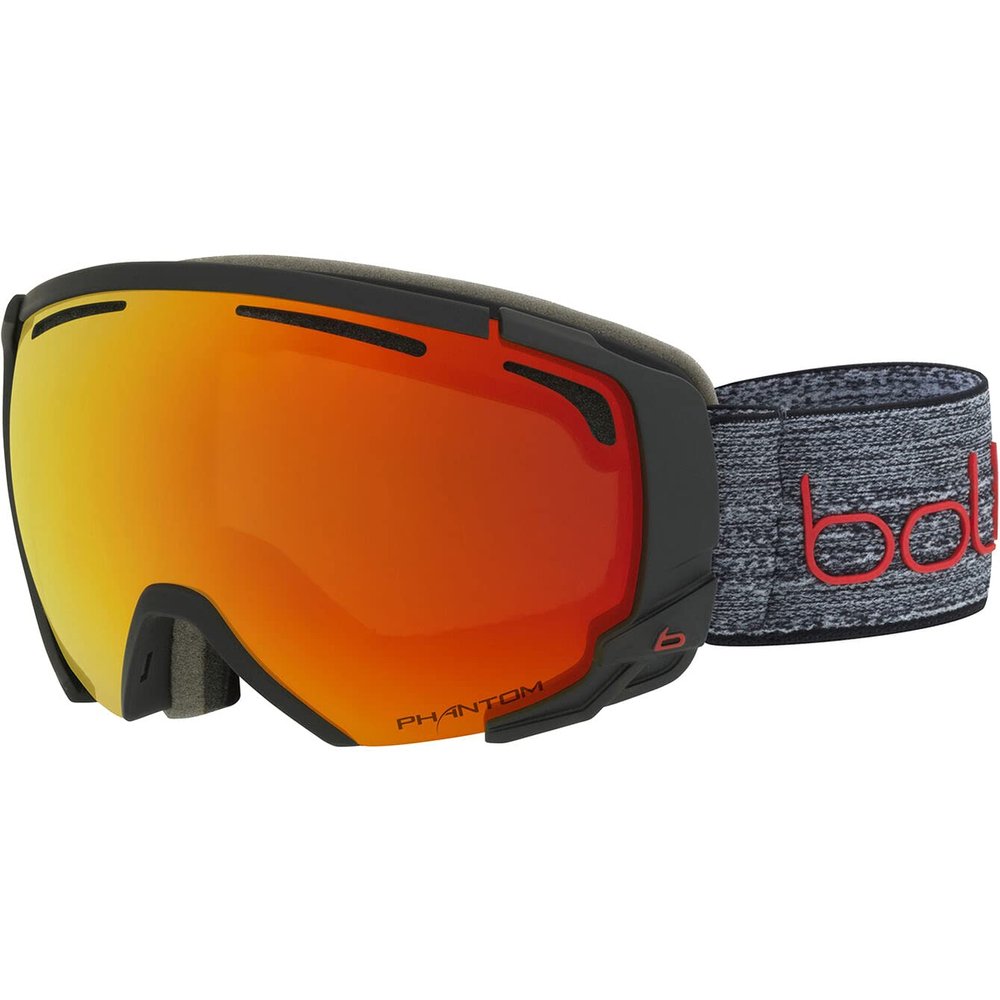 boll Supreme OTG Snow Goggle - Matte Dark Grey & Red | Phantom Fire Red