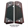 Altamont 1911 Grips - Crocback - Full Size 1911 Wood Grips w. Ambi Safety fits Most Commander, Standard & Government 1911 Models - Made in USA view 2