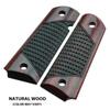 Altamont 1911 Grips - Crocback - Full Size 1911 Wood Grips w. Ambi Safety fits Most Commander, Standard & Government 1911 Models - Made in USA view 3