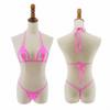 Tinpia Womens String Micro Bikini Brazilian Mini Sunbath Biquini Swimsuit String Thong view 1