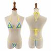 Tinpia Womens Sexy Mini Micro Bikini Set Beach Wild Swimming Lingeries Costumes Sex Teeny Swimwear Female Extreme Women G-String Swimsuit 17182 One Size view 1