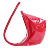 Alvivi Men's C-String Bulge Pouch Enhancer Thongs Panties Trunks Briefs Underwear Lingerie Leather Red One Size view 1