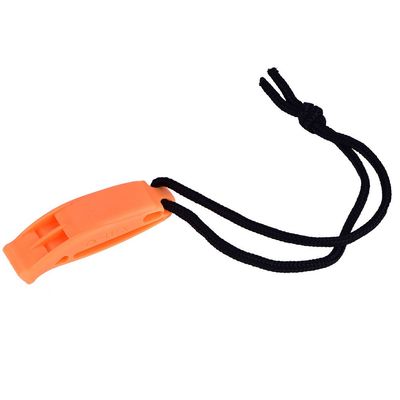 Asixx Whistle, Emergency Whistle, 3Colors Safety Emergency Whistle Easy to Whistle and Make a , Clear Sound for Diving Hiking Camping(Orange)