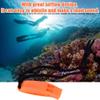 Asixx Whistle, Emergency Whistle, 3Colors Safety Emergency Whistle Easy to Whistle and Make a , Clear Sound for Diving Hiking Camping(Orange) view 2