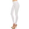 Women's Premium Ultra Soft Leggings (White, One Size) view 1