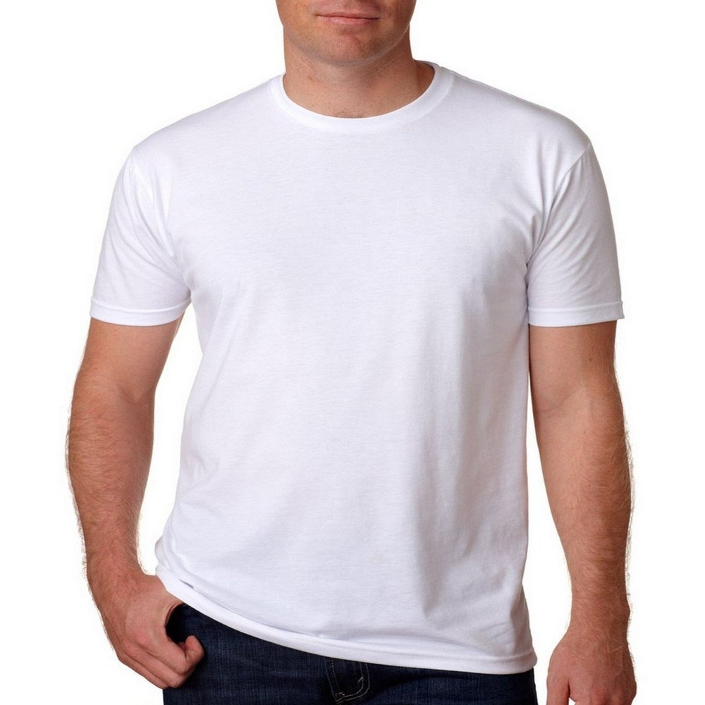Next Level Premium Fitted CVC Crew Tee White X-Small (Pack 5)