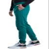 Cherokee Joggers for Men Modern Fit Scrub Pant with Drawstring Waistband, 5 Pockets, Soft 2-Way Stretch Fabric Plus Size - WW012, 5XL, Hunter Green view 2
