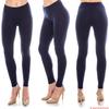 Women's Premium Ultra Soft Leggings (Navy, Plus Size) view 2