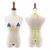 Tinpia Womens Sexy Scrunch Butt Micro G-String Bikini Wild Life Biquini Extreme Thong Swimsuit Sunbathing Costumes Biquinis Bathing Suit 1676Blue One Size view 1