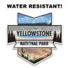 2-Pack Yellowstone National Park Decal Sticker | 4.7-Inches by 4.4-Inches | Premium Quality Vinyl Sticker | UV Protective Laminate | PD968 view 3
