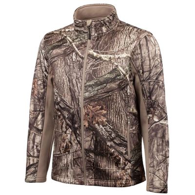 Huntworth Mens Mid Weight Soft Shell Hunting Jacket, Hidden, Medium