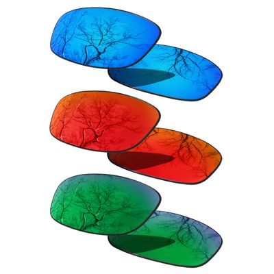 3 Pair Polarized Replacement Lenses for Oakley Fives Squared OO9238 Pack-IFE4