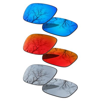 3 Pair Polarized Replacement Lenses for Oakley Holbrook Pack-IFS3