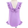 Dressy Daisy Girls Unicorn One Piece Bathing Suit Swimsuit Swimwear Size 4T Purple 054 view 2