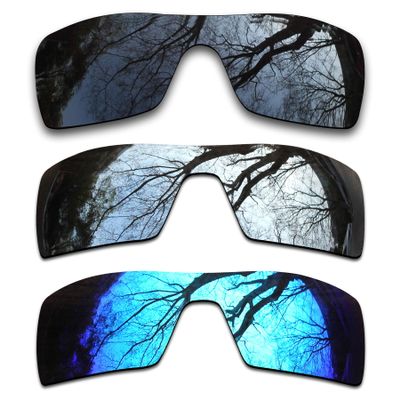 ToughAsNails 3 Pair Polarized Replacement Lenses for Oakley Oil Rig Pack-BSI2