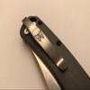 Satin Titanium Deep Carry Pocket Clip for Benchmade Crooked River Folders 15080-1 15080-2 with Asian Butterfly view 4