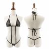 Tinpia Womens See-Through Mesh Micro Bikini Beach Lingeries G-String Slingshot Swimsuit view 1