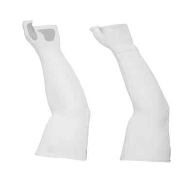 Sunday Afternoons Unisex Uvshield Cool Sleeves with Hand Cover, White, Large/X-Large