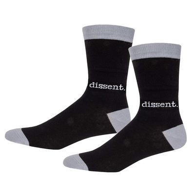 Archie McPhee Men's Dress Socks, Dissent.