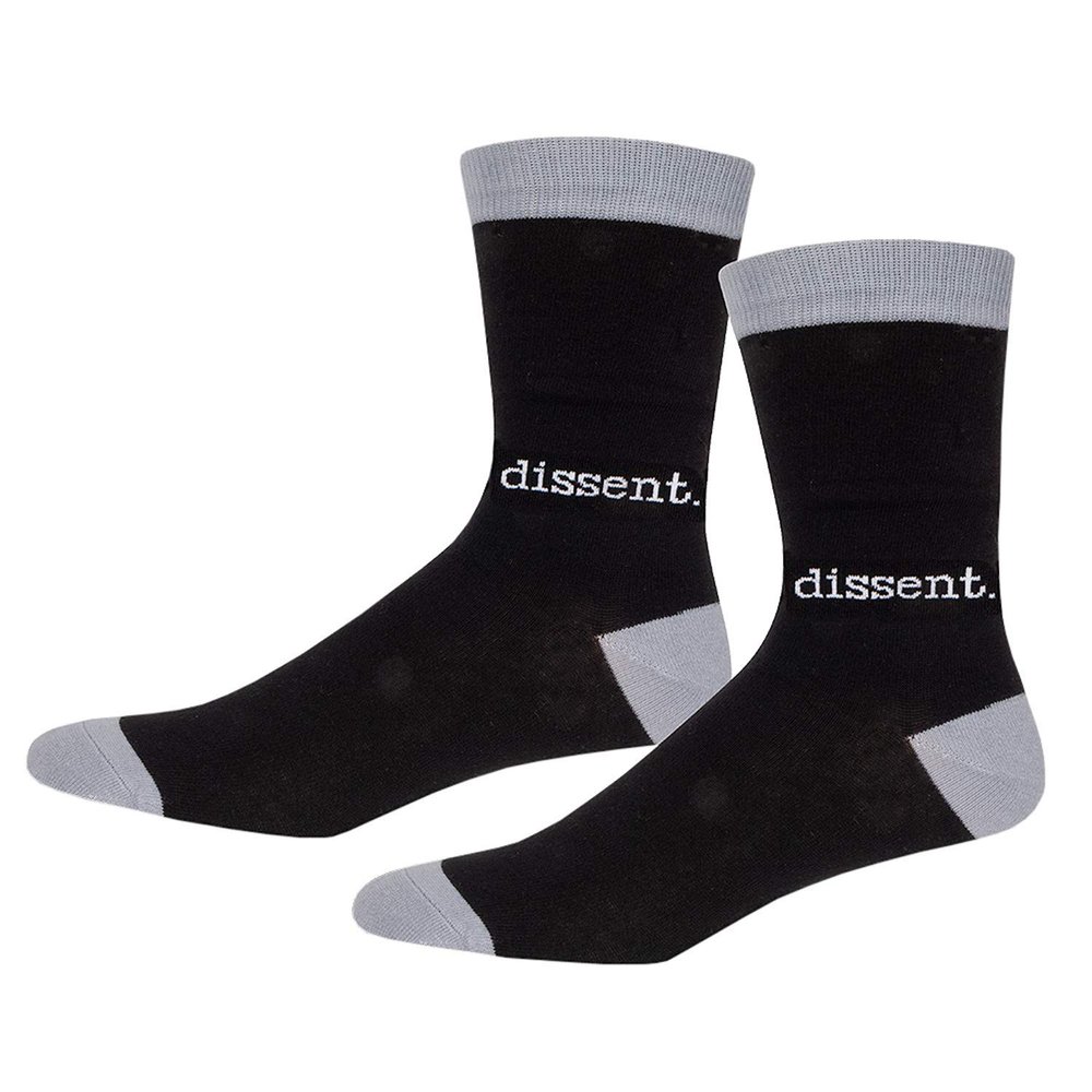 Archie McPhee Men's Dress Socks, Dissent.