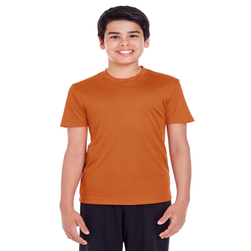 Team 365 Youth Zone Performance T-Shirt XS SPRT BRNT ORANGE