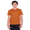 Team 365 Youth Zone Performance T-Shirt XS SPRT BRNT ORANGE view 1