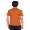 Team 365 Youth Zone Performance T-Shirt XS SPRT BRNT ORANGE view 2