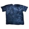 Tie-Dye Crystal Wash T-Shirt S NAVY view 1