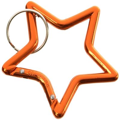 Hy-ko Kc495 2go Star Carabiner, Assorted Colors (Pack of 5)