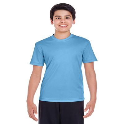 Team 365 Youth Zone Performance T-Shirt XS SPORT LIGHT BLUE