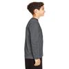 Team 365 Youth Zone Performance Long-Sleeve T-Shirt XS SPORT GRAPHITE view 2